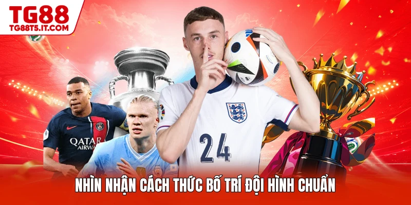 Nhìn nhận cách thức bố trí đội hình chuẩn