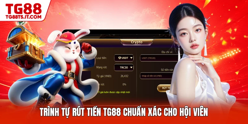 Trình tự rút tiền TG88 chuẩn xác cho hội viên